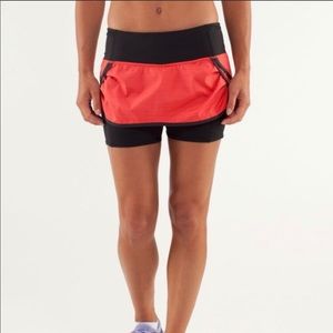 Lululemon speed squad skirt